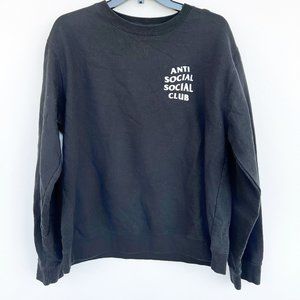 Anti Social Social Club Black Crewneck size M